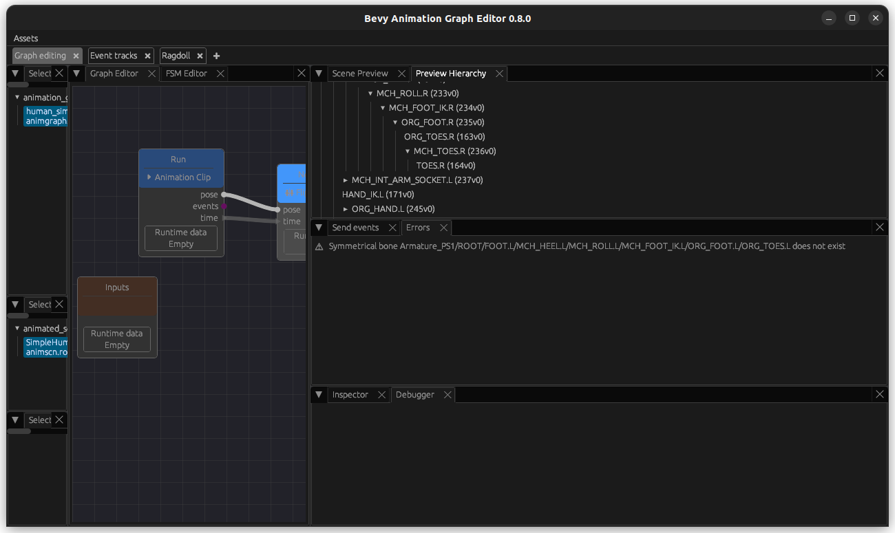 Missing symmetric bone error